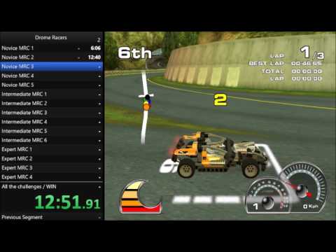 [Former WR] Drome Racers 100% Speedrun in 6:50:39