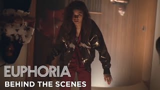 euphoria | rotating room scene breakdown - behind the scenes of season 1 episode 1 | HBO