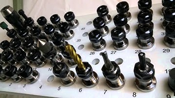 Turd Polishing CNC Conversion 03 - Grizzly G1006 - Tool Rack