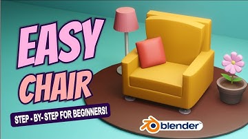 Blender 3D Modeling Tutorial for Beginners: Simple Chair | Blender 3.6