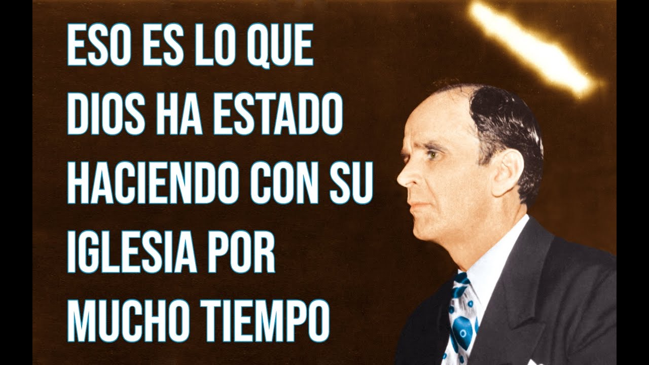 Eso es lo que Dios ha estado haciendo con Su iglesia por mucho tiempo ...