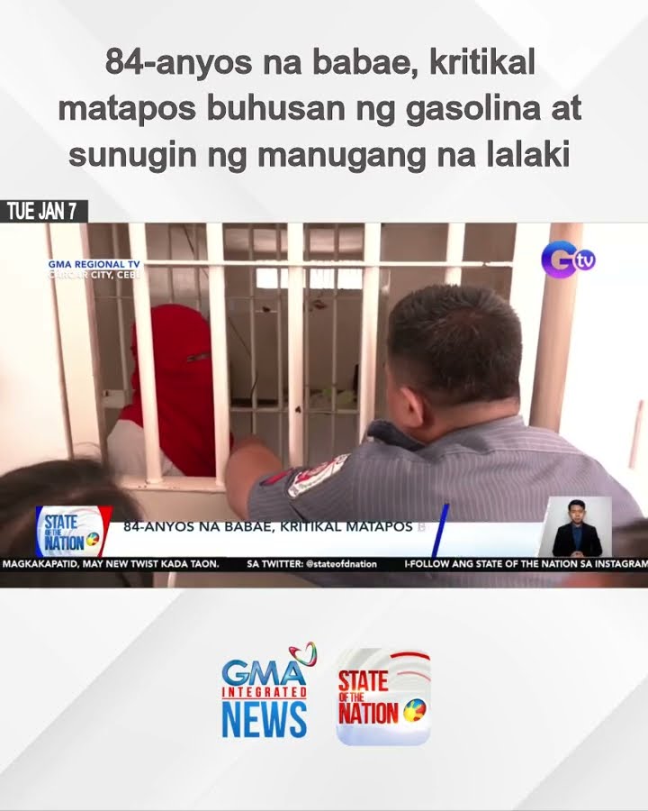 84-anyos na babae, kritikal matapos buhusan ng gasolina at sunugin ng manugang na lalaki | SONA