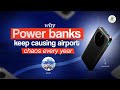 Why Power Banks Keep Causing Airport Chaos Every Year