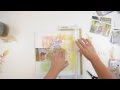 Smile: A scrapbook Process video by Wilna