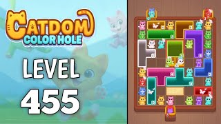 Catdom: Color hole Level 455 walkthrough solution 