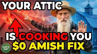 The $0 Chimney Trick Amish Barns Have Used for 200 Years to Cool Any Home — The Industry Buried This