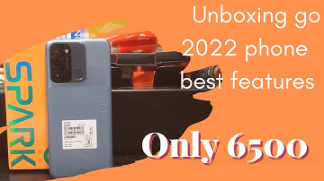 Tecno Spark Go 2022💥 || First On Hands || Unboxing || Camera || Video || Fingerprint &Faceunlock 😱