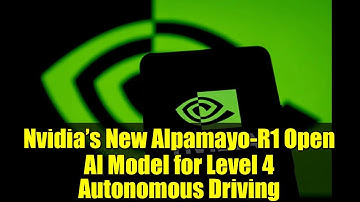 Nvidia’s New Alpamayo-R1 Open AI Model for Level 4 Autonomous Driving