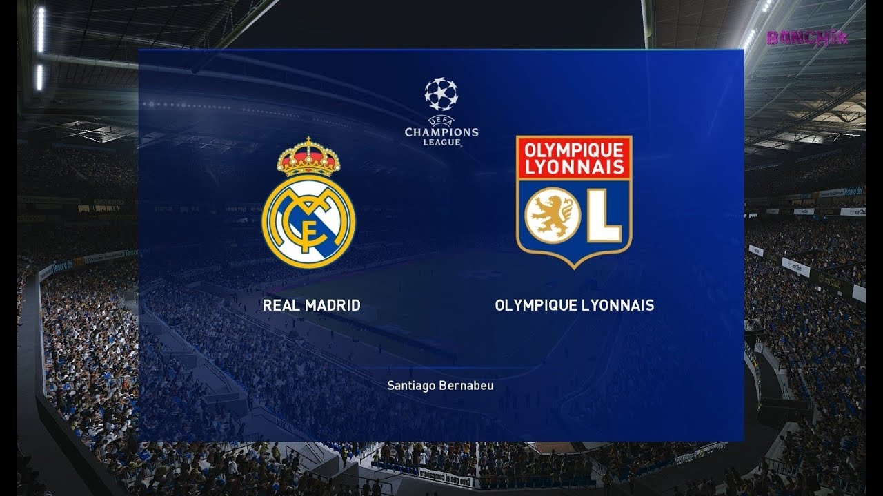 Real Madrid vs Lyon - UEFA Champions 