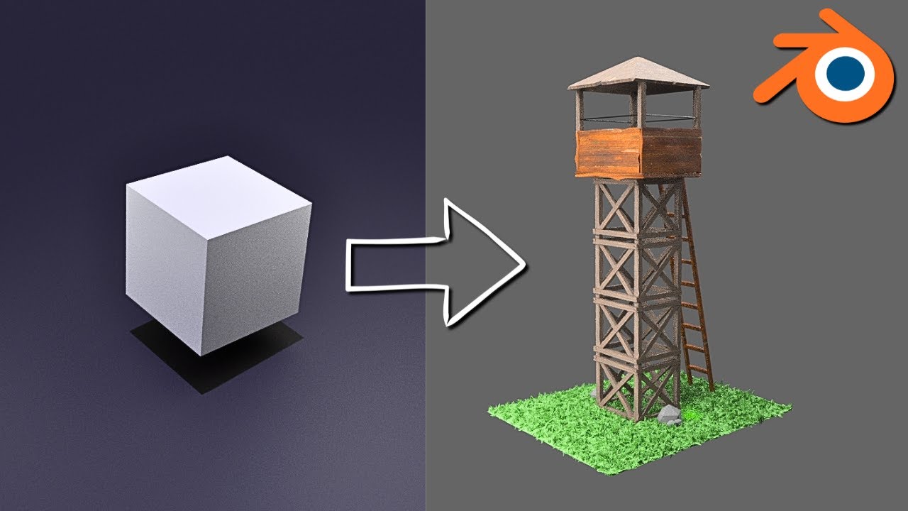 Wooden Watch Tower Tutorial | Detailed Model Building for Beginners ...