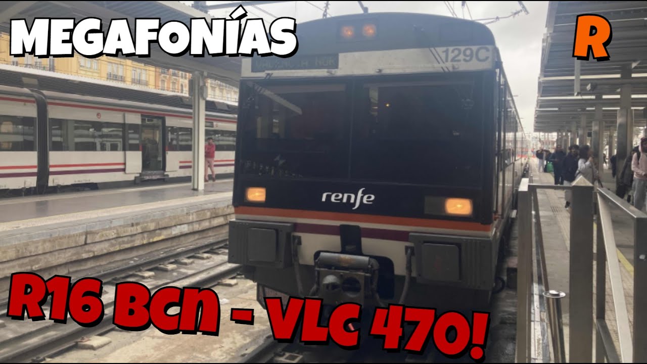 Megafonías REGIONALES: Barcelona - València 470