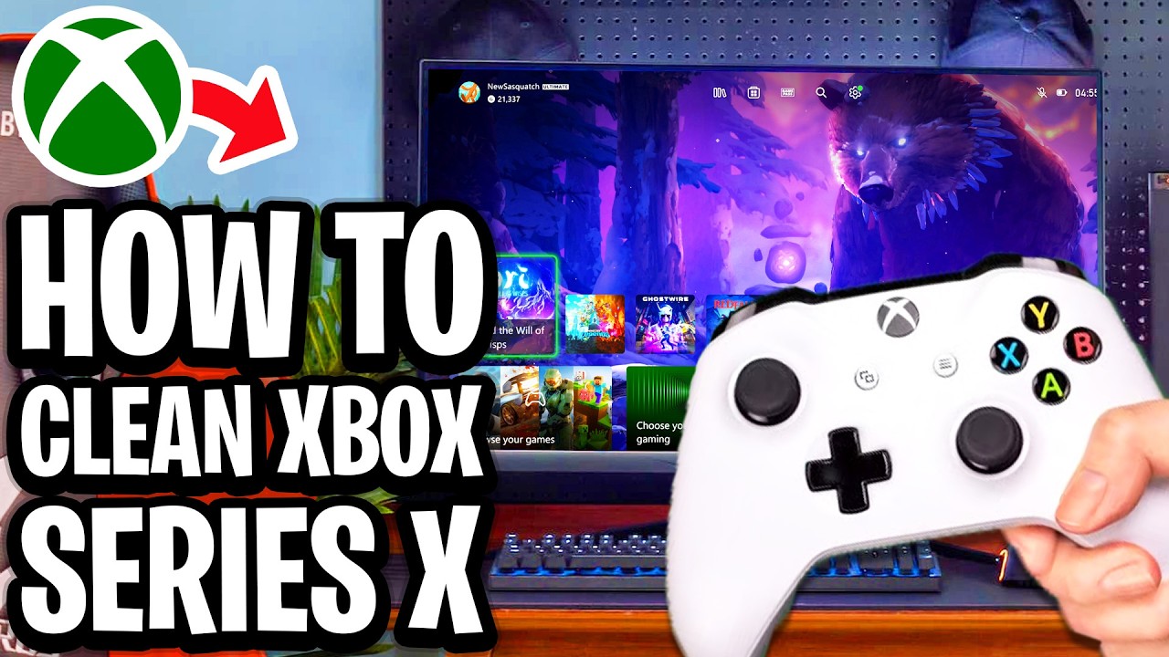 How To Clean Xbox Series X - Full Guide (Fix Loud Fan Noise FAST) - YouTube