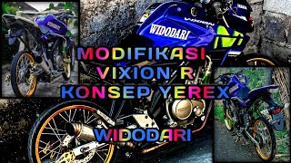 Modifikasi Vixion R yerex cinematik