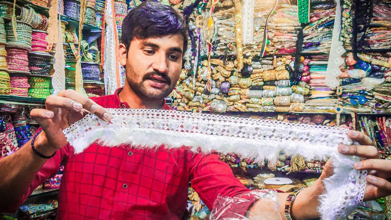 New design ferwali lace with iftikhar lace shop💞 YouTube