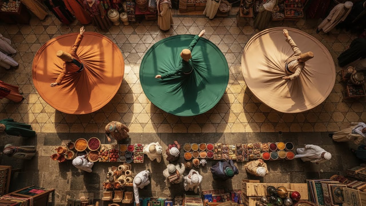 Saffron & Smoke | A Ritual of Rhythm – Surreal AI Dance Film (4K)