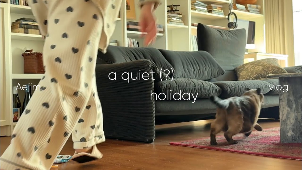 eng) 주6일 근무자의 휴일 / 봄맞이 고양이 풀케어•고등어오차즈케•잡채밥