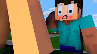 Steve You gotta help me I'm Stuck   Alex and Steve Live Story! Monster School Minecraft