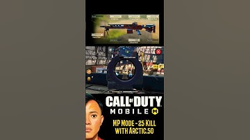 MP Mode - 25 Kill with Arctic.50 #shorts #codm #codmobile #codmobilegameplay #cod #codmobileclips