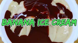 The GREATEST Banana Ice Cream Recipe EVER - I Rap, You Eat