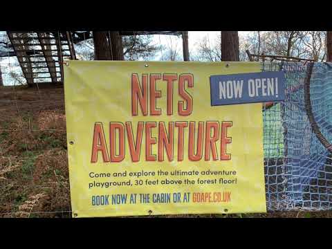 Nets Adventure at Go Ape Moors Valley
