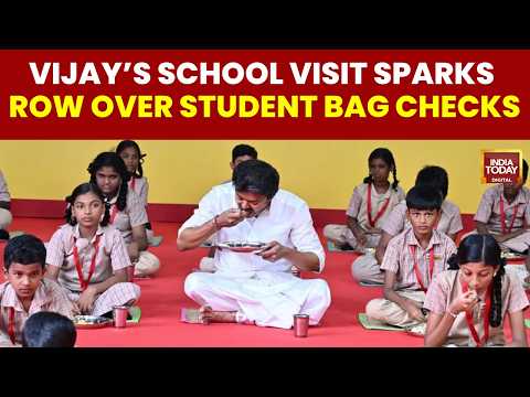 BREAKING: DMK Slams Frisking Of Students' Bags Ahead Of CM Vijay's Breakfast Scheme Launch