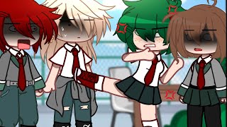 'Girls are so Dramatic when they're on period 🙄' // bakudeku // Genderbend Deku AU