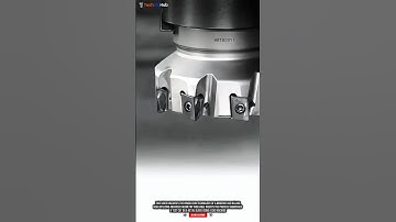 Innovation Technology modern Face Mill Head utilizing advanced geometry Indexable Inserts #tech