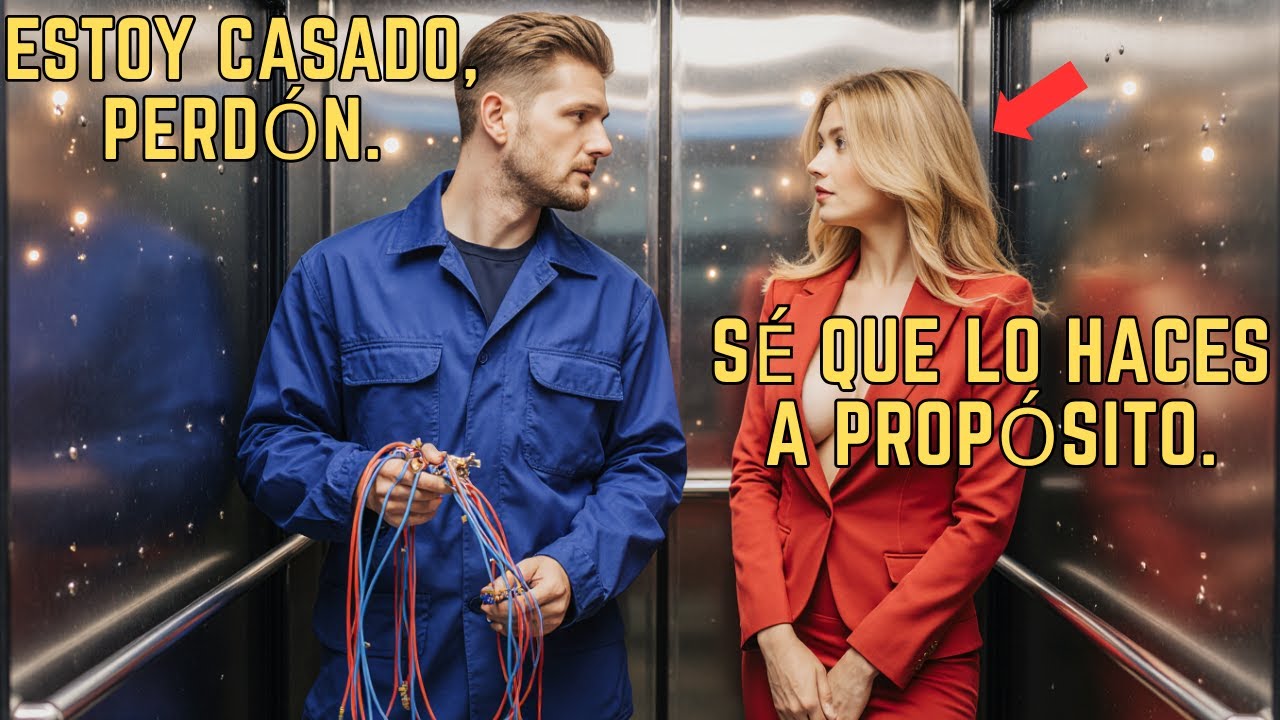 Padre soltero discutió con una millonaria en el ascensor… y la empresa perdió 3 mil millones.