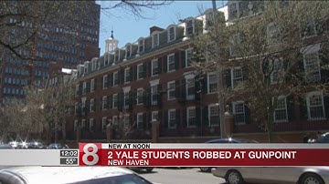 2 Yale University students robbed at gunpoint inside dorm