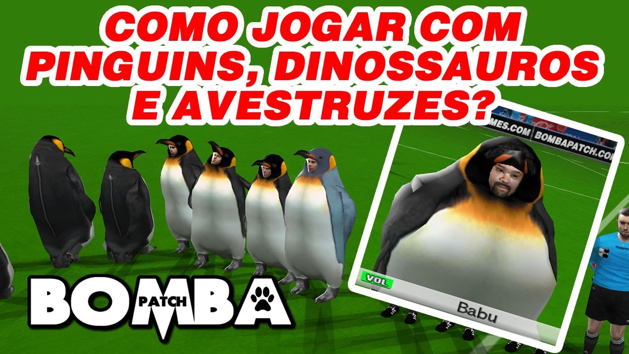 PES 2020 PS2 Full HD - Dinosaur vs Penguin (PCSX2) 