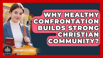 Why Healthy Confrontation Builds Strong Christian Community? - Christianity As A Student