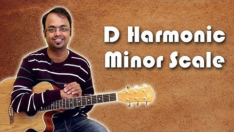 How To Play - D Harmonic Minor Scale - Guitar Lesson For Beginners