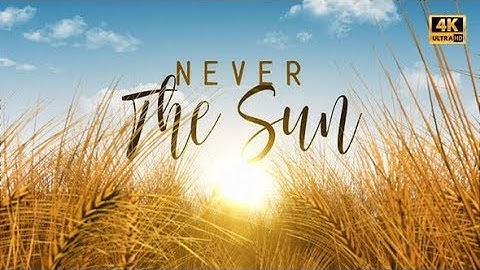 Fields of Gold - Lyrics Music Video // After Effects Template