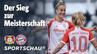 Bayer Leverkusen  FC Bayern München Highlights FrauenBundesliga, 20. Spieltag | Sportschau Fußball