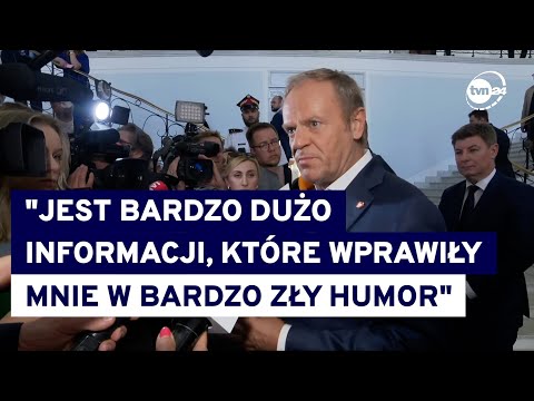 Tusk o zdradzie Szmydta, \