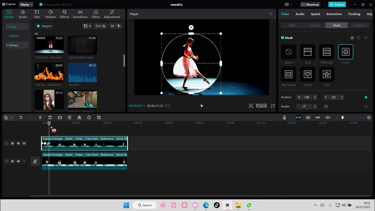 Stage Spotlight Video Effect Tutorial On CapCut PC YouTube