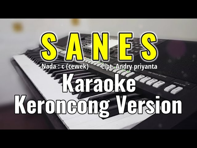 SANES (Guyonwaton) - Karaoke Keroncong Version NADA CEWEK class=