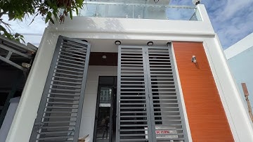 Nhà mới xây 1 trệt 1 lầu, mặt tiền Đỗ Nhuận, Vĩnh Quang, Rạch Giá