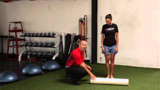 Quadriceps Tendinitis Exercises With Foam Rollers : Preventative Fitness & Therapy