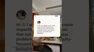 My second #uxdesign #portfolio using #framer  | #ShortsForGoals |  #youtubeindia