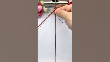 Zero foundation, learn to learn, share rope knitting craftsmanship, handmade DIY, simple braidin