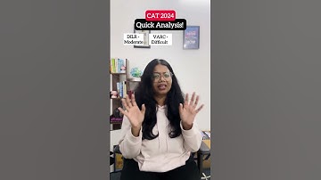 CAT 2024: Cut offs will go high??? Quick Analysis by IIM Ahmedabad Grad! #catexam #iim