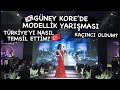 Korede modellk yarimasina katildim international super queen model contest vlog