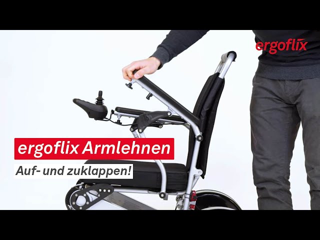 ergoflix – Die Armlehne auf- und zuklappen