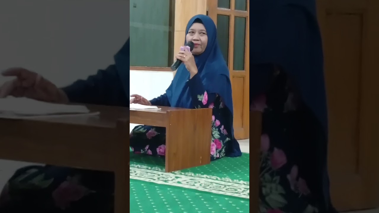Pengajian menjelang buka bersamaibu haji sholikah#mesjud mujahidin ngaran mlese klaten@