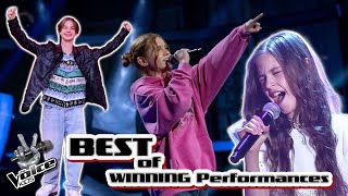 Top 5 WINNING performances 2019-2023! | The Voice Kids