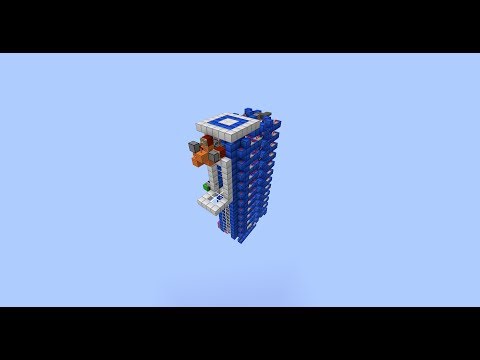Hidden Elevator - Flush Elevator -  Up and Down in Minecraft