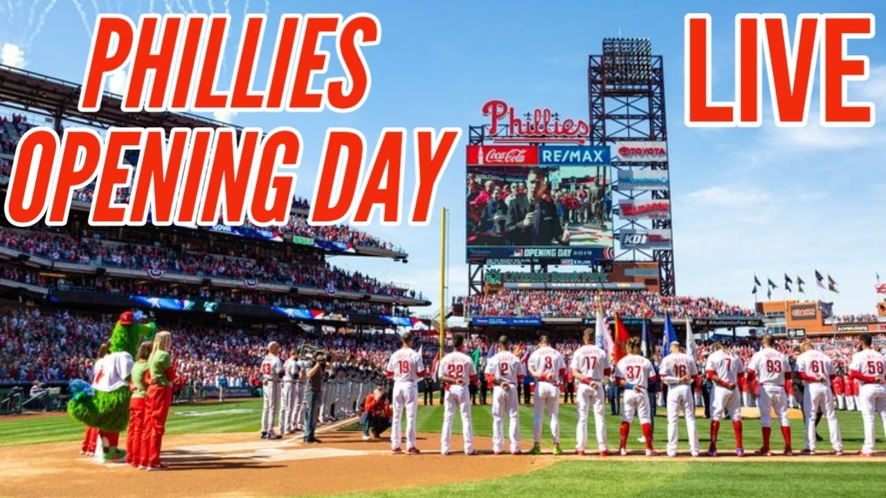 Phillies Opening Day Live Stream YouTube