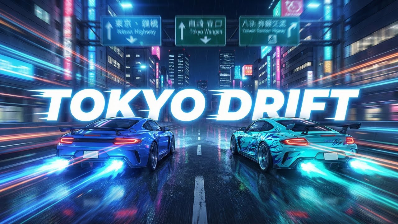 Tokyo Drift Eurobeat & EDM Mix | High Speed Racing Music for Gaming