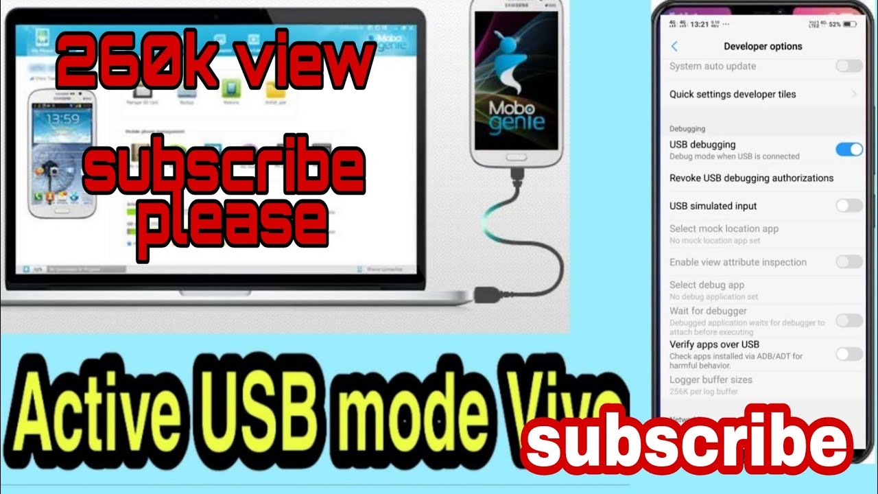 How to connect vivo mobile to laptop or pc //100 working for phone is not connecting to